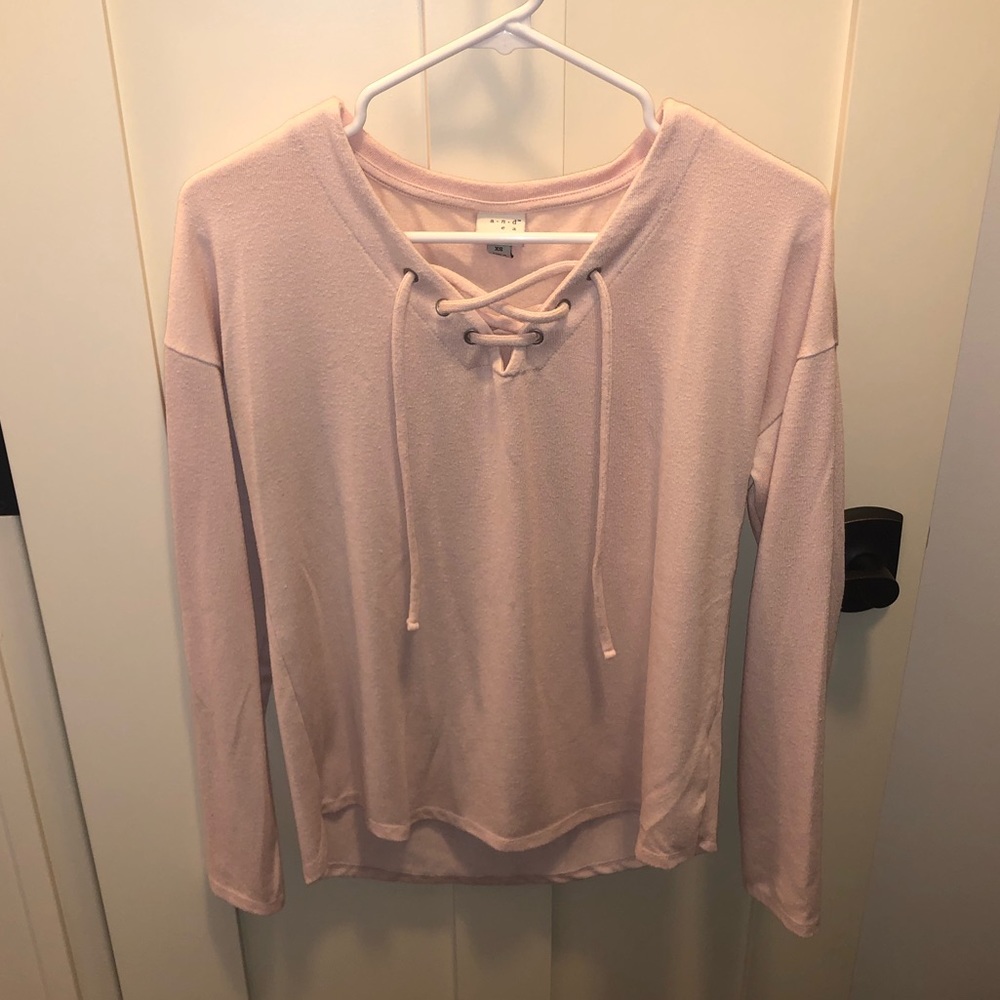 Light pink long sleeve